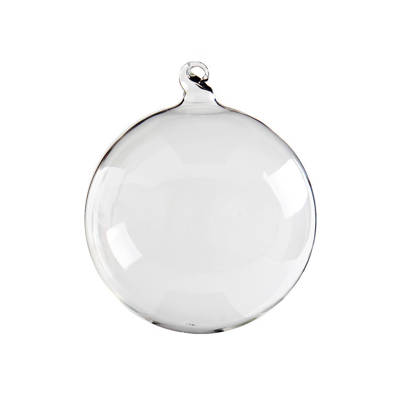 Adornos de Navidad Transparent Christmas Glass Decoration Ornament Tree Ball Set Large