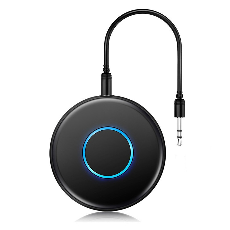 AUX-порт Круглый круглый bluetooth-приемник для старого MP3 использования в автомобиле мини беспроводная форма BT проводной bluetooth-приемник