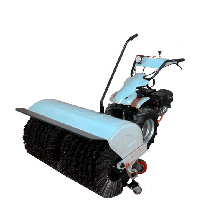 Anti skid tyre high powered road cleaner winter environmental protection snow sweeping machine
