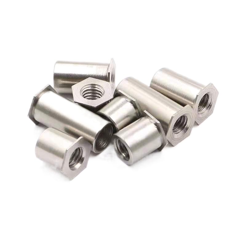 China Factory BS0S stainless steel hexagonal hole rivet pressing rivet stud riveting nut M3 M4 M5 M6