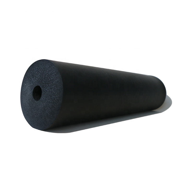 china 1 1/2 inch high density rubber foam plastic tube pipe insulation for air ducts