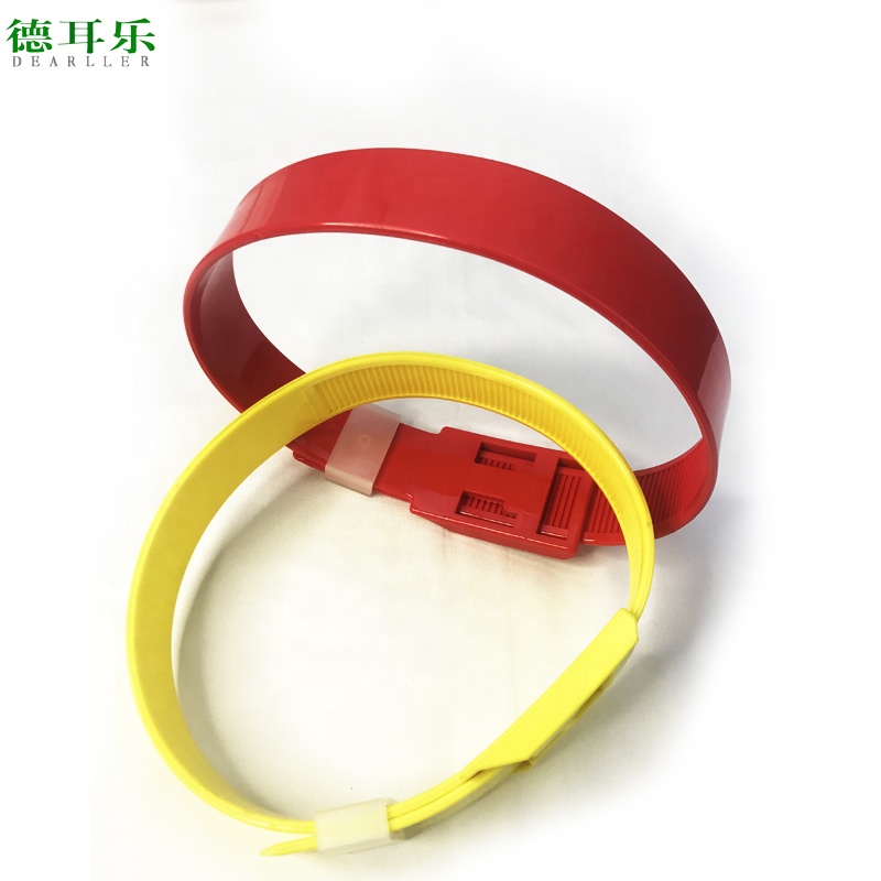 Long size plastic goat neck band and leg tag ties animal foot ring