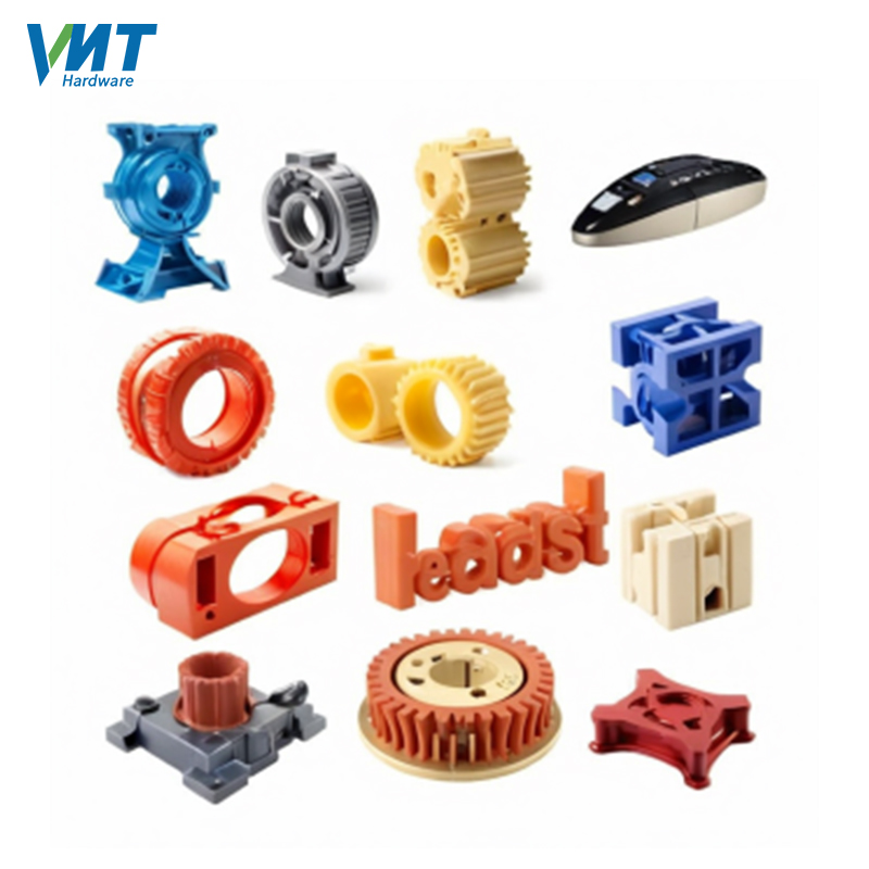 Plastic injection molding processing Multi-style models Nylon non-standard parts Special-shaped parts support mold making