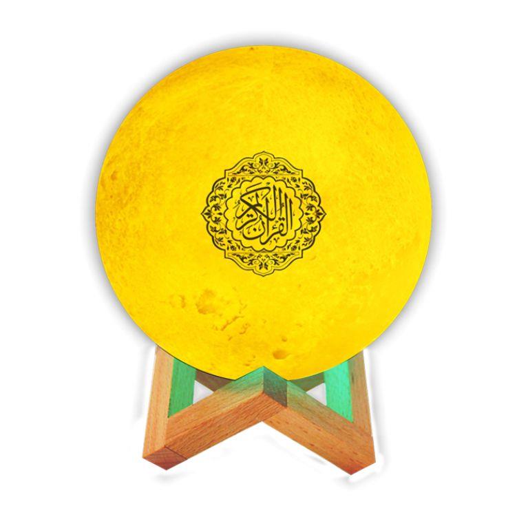 AS-MQ525-MQ1010Hot Красочные звездное небо луна лампа Al плейер Quran исламского Mp3 Коран динамик AS-MQ525-MQ1010