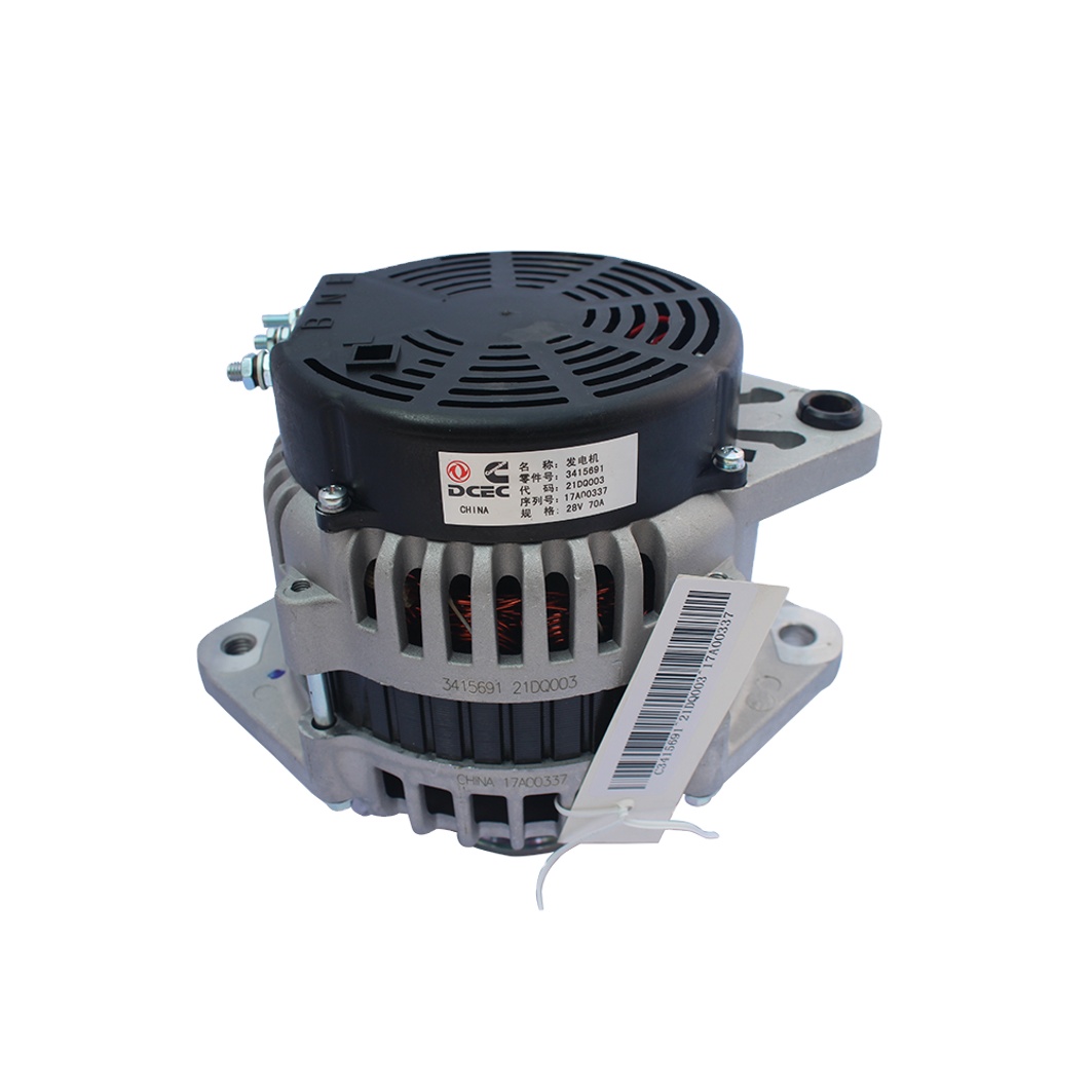 Подлинная OEM 28V 70A генератор грузового автомобиля JFZ2707-010 3415691 для дизельный двигатель Cummins 6CT
