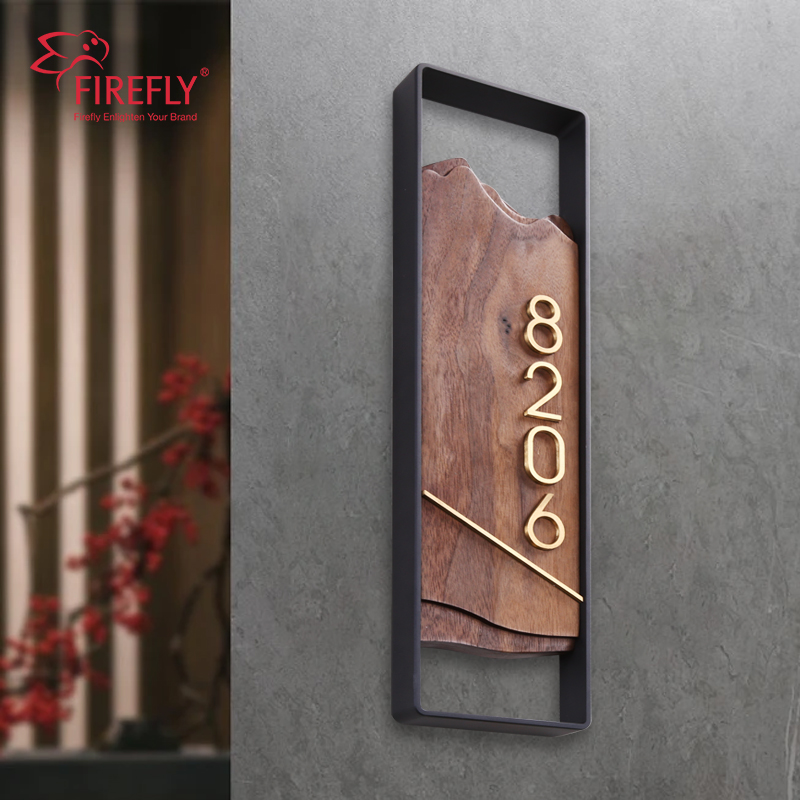 Classic Hotel Room Number Custom Hotel Door Number Wooden Door Number Sign Door Plate