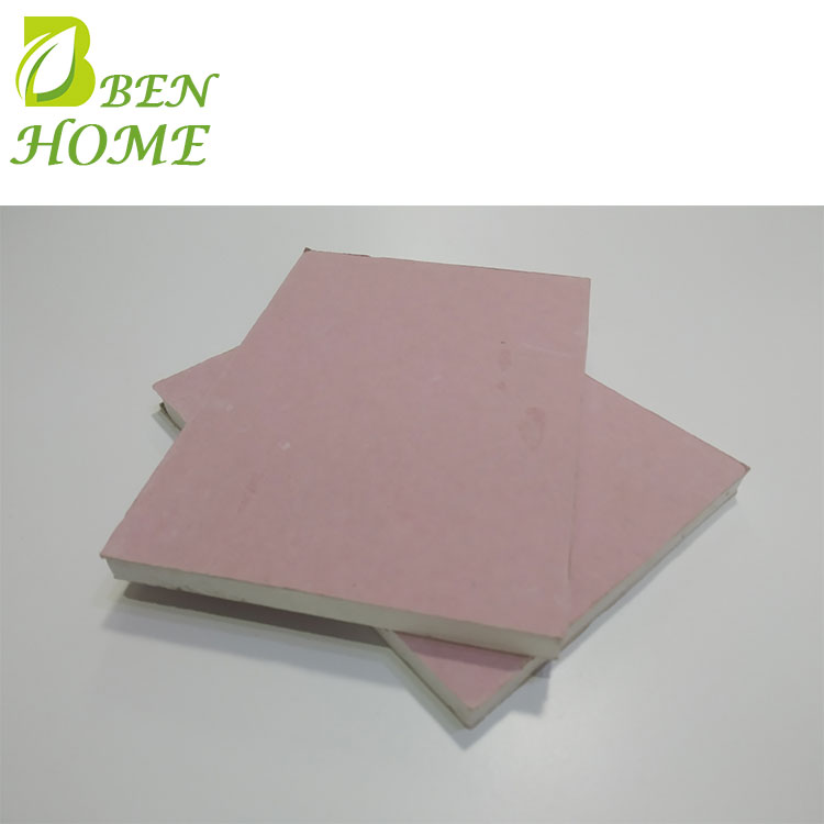 Paperbacked Plasterboards Type and Fireproof Feature Paper Covered Gypsum Board