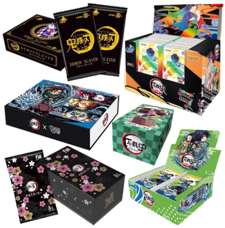 Новая коллекционная карточка-рассеиватель демонов TCG аниме Booster Box Kamado Nezuko редкая Настольная игра игрушка подарок для детей на день рождения