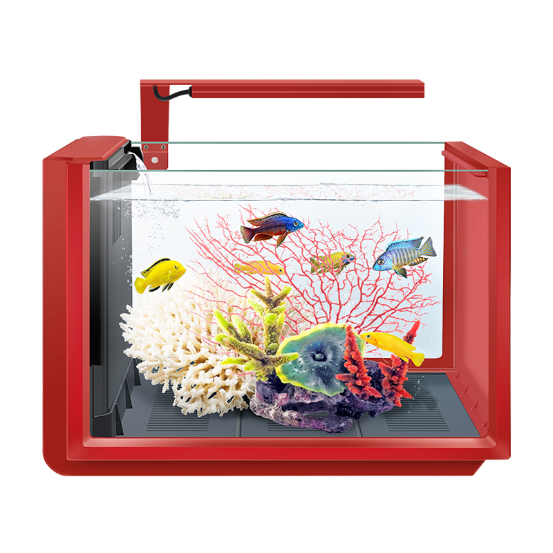 Biozym mini plastic fish tank portable desktop