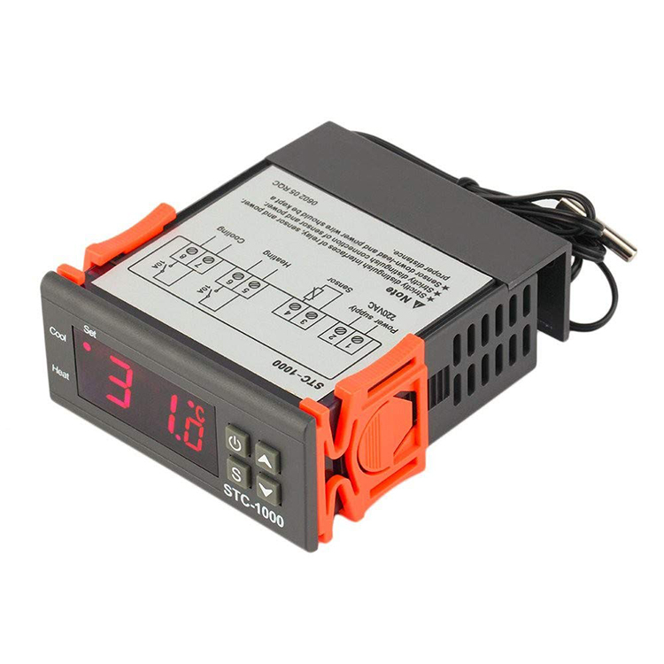 Регулятор температуры микрокомпьютера STC-1000 220v 24v 12v регулятор температуры