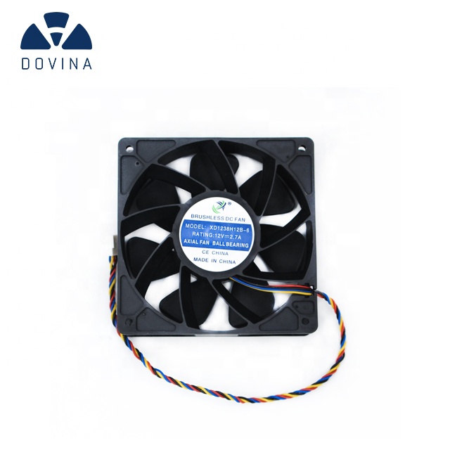 6000 об/мин B монета Шахтер охлаждения Antminer вентилятор 12 см ШИМ вентилятор для S7 S9 T9 L3 D3 A3