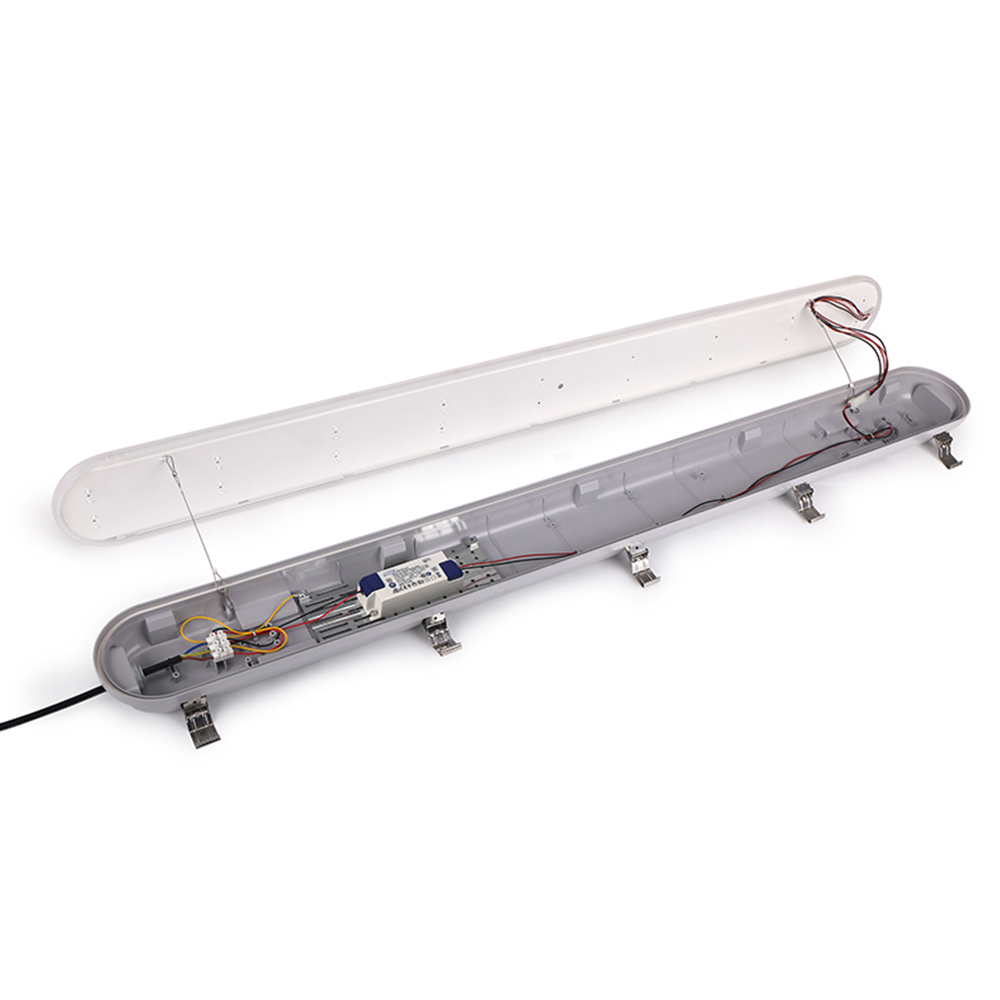 1500mm 40W Waterproof Ip65 Light Fixture Outdoor Led Tri-Proof Lamp Battery Operated Batten led Light 6000k Purification Cct