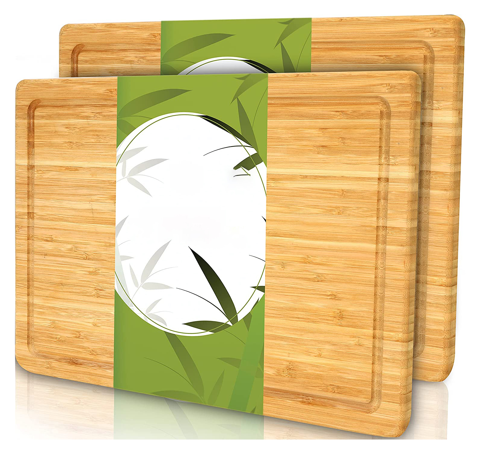 Hot Sell Gifts Set of 4 Bamboo Wood Organic Food Grade Cutting Board Set with Kitchenware Utensil for Cooking