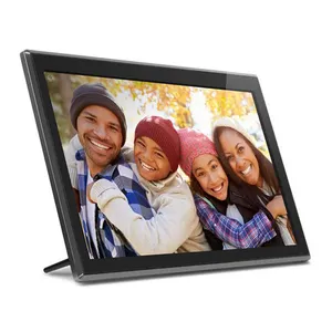 Superlieur 13.3 Inch 32GB WiFi Digital Photo Frame HD IPS Touch Screen Smart Large Picture Frame with Remote Control