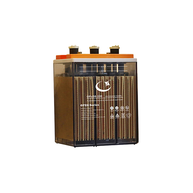 6V 4 OPzS 200 LA OPZS Battery 6V 200AH OPzS Block for Energy storage solutions Vented Lead Acid Battery