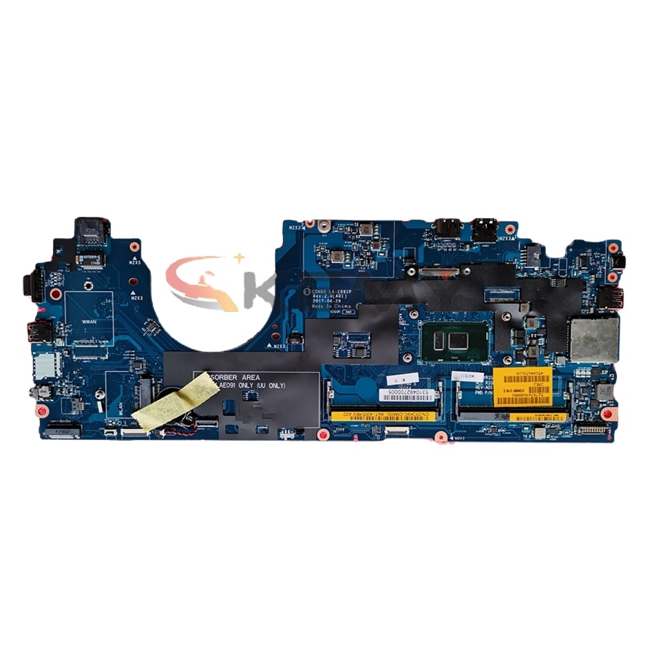 LA-E091P материнская плата для ноутбука DELL 5580 CN-07JF3P с Процессор i3/i5/i7 Материнская плата ноутбука LA-E091P материнская плата