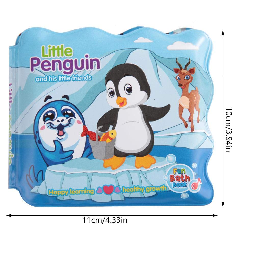 Non Toxic Soft Waterproof Early education Babybibi Baby Floating Bath Book
