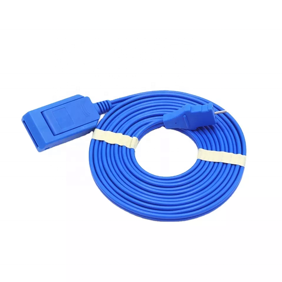 Grounding Pad Cable 3 M REM Plug 8 shape connector 2*2.35 female connector with a single pin