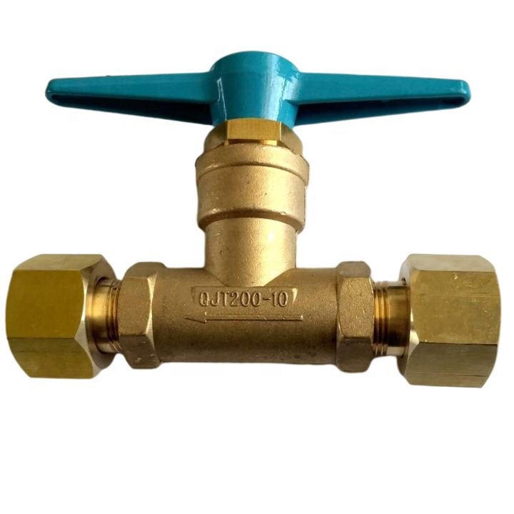 QJT200-10 Straight Type Shut-off Valve for High Pressure Gas Pipe