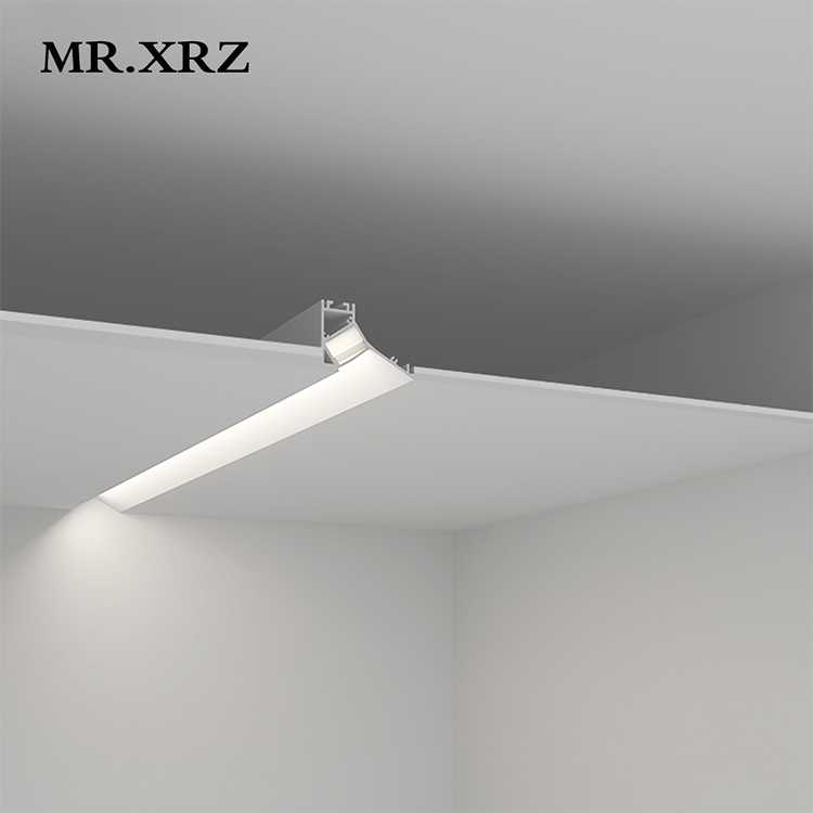 Led Wall Light XrzLux 18W/M Recessed Aluminum Profile Led Strips Light Led Wall Washer Lamps Indoor Lighting For Home Decor