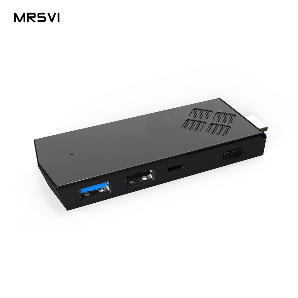 Мини Смарт ТВ коробка T5B OS windows10 2,4 & 5,8 ГГц двухдиапазонный WiFi 4 Гб RAM 64 Гб ROM Android tv box 4k