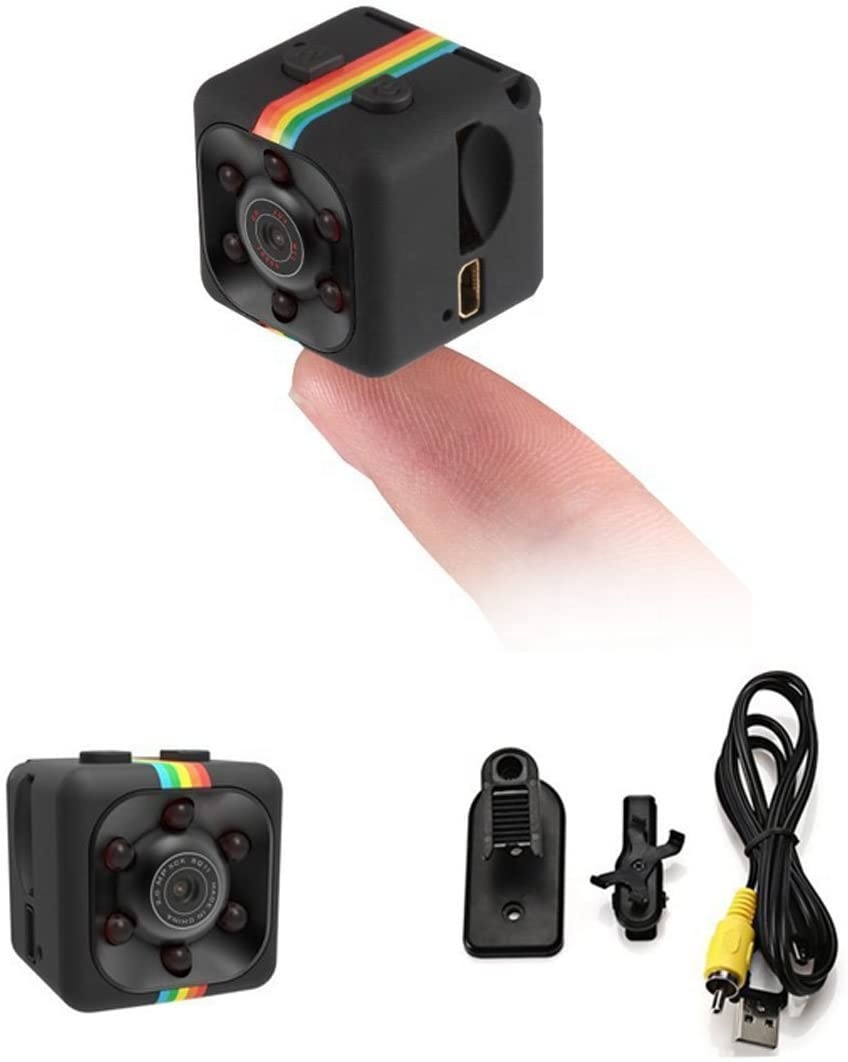 Наружная Скрытая камера Espion Secret Беспроводная HD 1080P SQ11 Ip Wifi мини-шпионская Скрытая сетевая камера