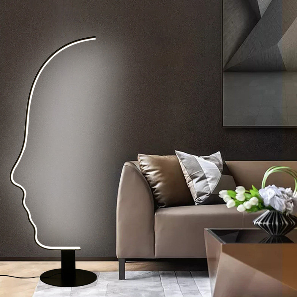 Denmark dimmable stand decorative living room lampshade floor lamp