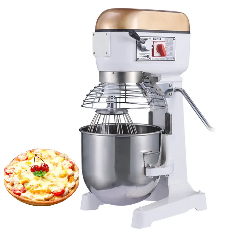 Fully Functional Stainless Steel Heavy Duty Kitchen Planetary Mixer Electric Food Mixer