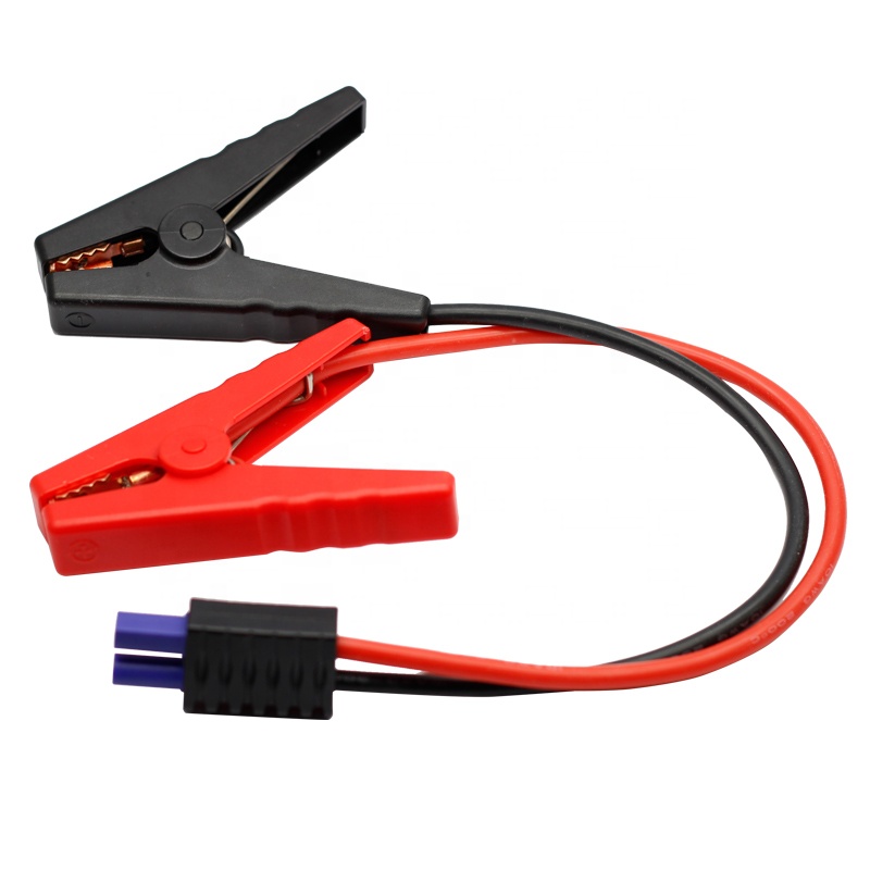 Автомобильные аварийные зажимы типа «крокодил» 10AWG, шлейка, интеллектуальное пусковое устройство, зажим аккумулятора