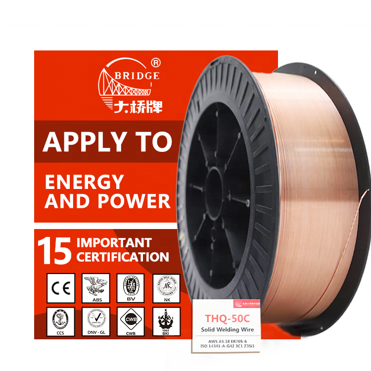 Tianjin bridge brand 15kg mig welding wire 1.0mm copper coating wire er70s-6