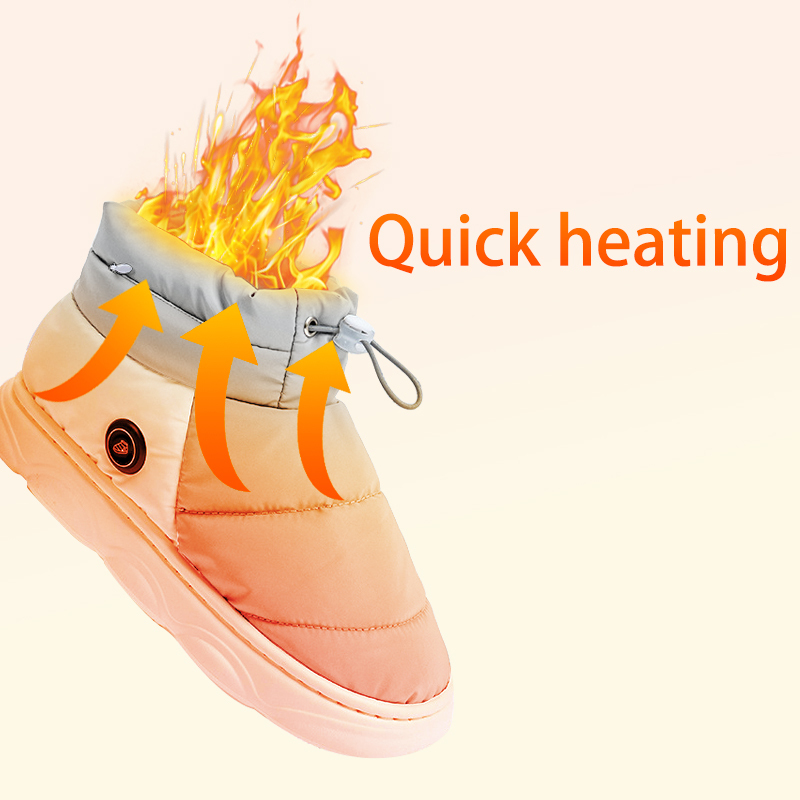 Anjuny Electrically heated shoes Electronic massage shoes Electronic rechargeable Heated shoes