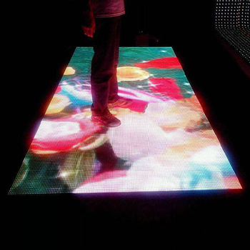 RGB LED Video Dance Floor P12.5 Interactive Full Color Video Dance Floor Tile