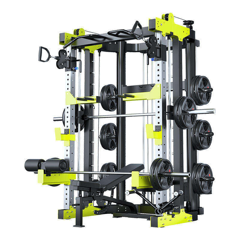 Manufacture Multifunction Gym Equipment Smith Machine promotion Comprehensive Training Device for Fitness Home Fitness Exercise