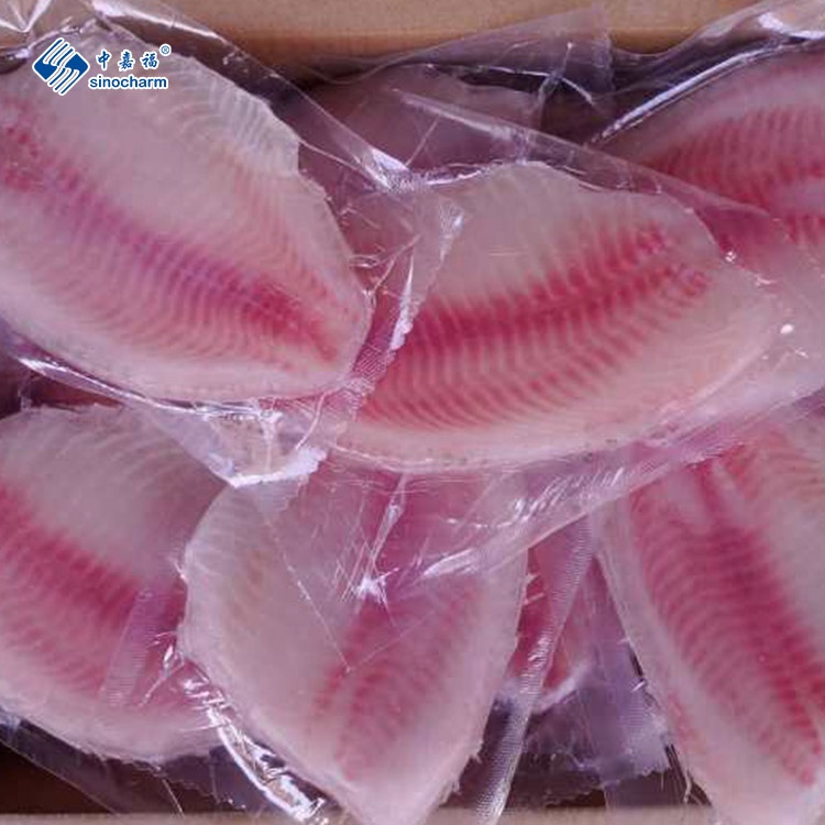 Чиан нилотикус Тилапия филе Замороженная IQF Рыба морепродукты замороженная Тилапия филе