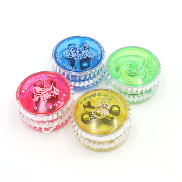 Children's Educational Toy Luminous Yo-yo Pull String Ball