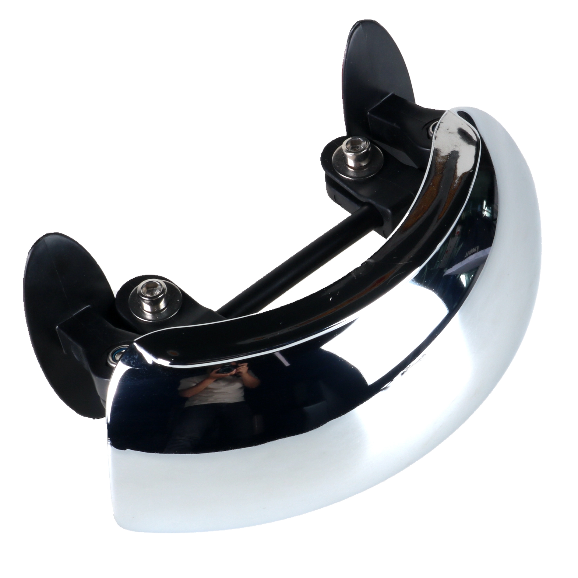 Motorcycle electric vehicle ultra-wide-angle rearview mirror 180 degree full-view mirror blind spot mirror