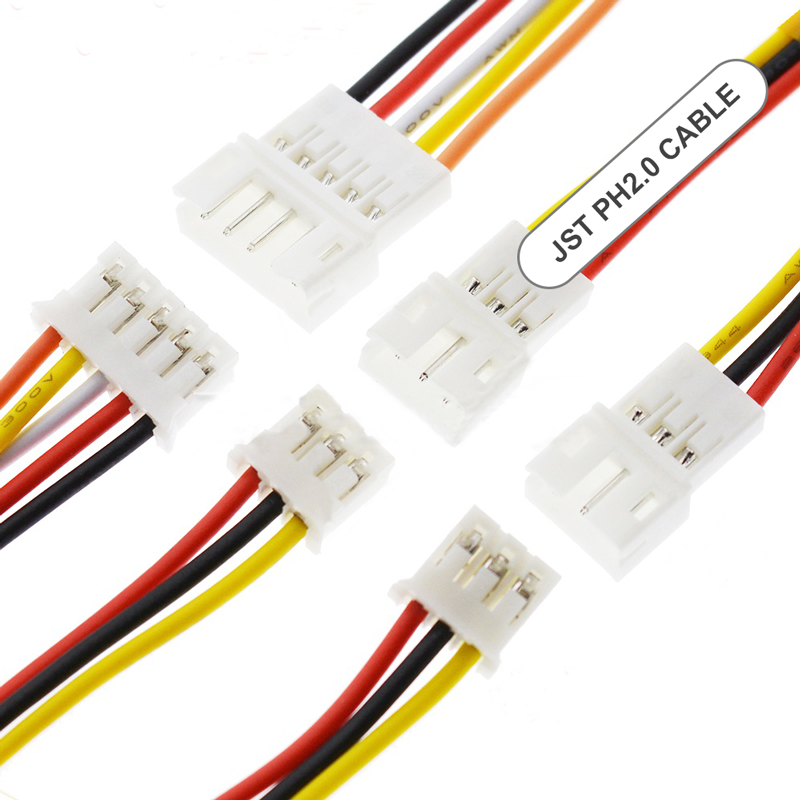 2 3 4 5 6 7 8 9 10 11 12 13 14 15 16 pin jst-ph баланс заряда 3 pin jst 4-pin ph 2,0 пользовательский кабель в сборе 2,0 мм