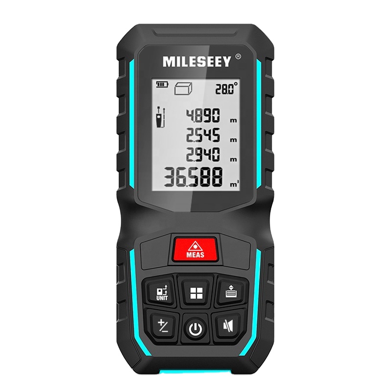 Здание измерения большой дисплей G2 Mileseey 100m лазерный дальномер измеритель расстояния лазерный дальномер