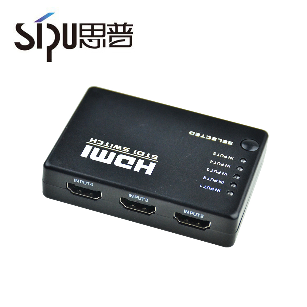 SIPU оптовая продажа Ultra HD 4 k Porta HDMI переключатель от 5 до 1 3D 4 k * 2k 1080 p видео переключатель HDMI коммутатор
