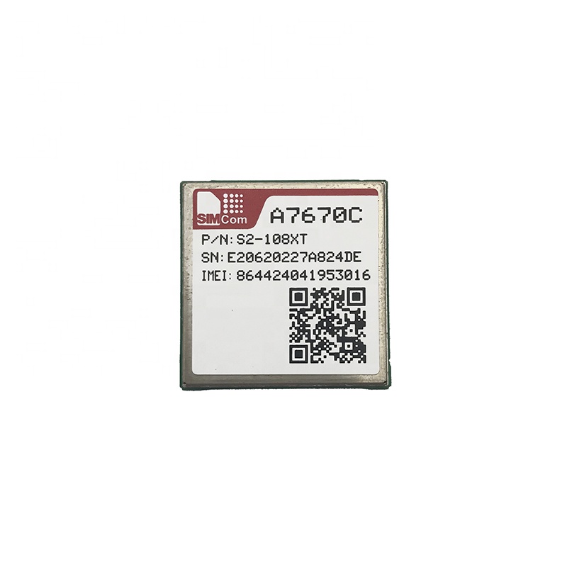 SIMCom A7670C LGA 4 аппарат не привязан к оператору сотовой связи модуль кота 1 LTE-FDD/LTE-TDD/GSM/ GPRS/EDGE B1/B3/B5/B8 B34/B38/B39/B40/B41