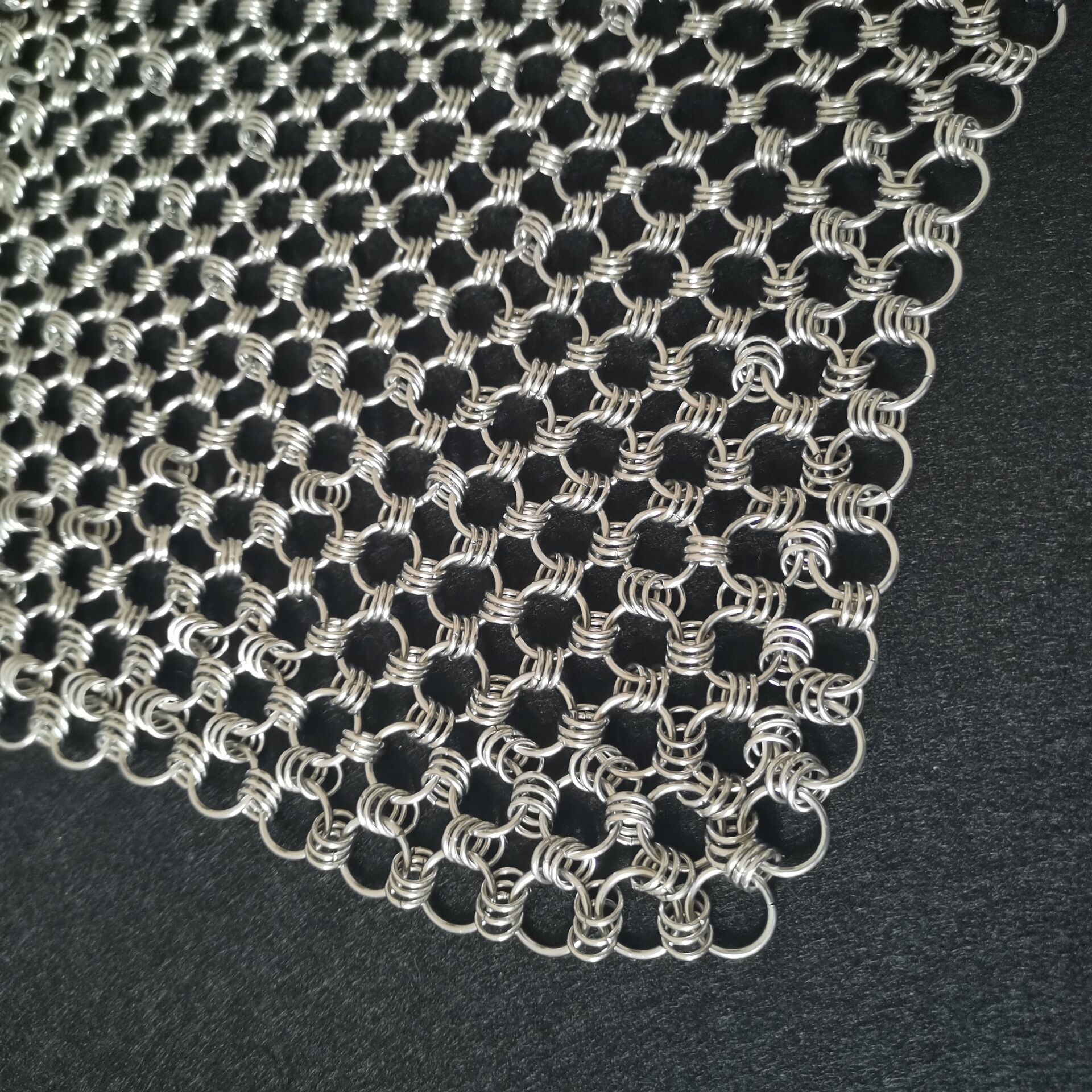 stainless cast iron cleaner steel cleaning metal wire mesh scrubber