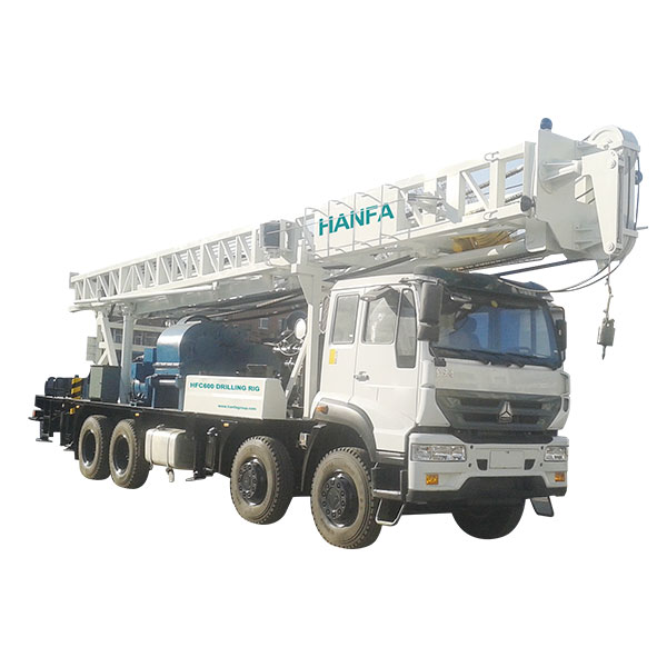 Многофункциональная HFC600 глубокая 600 м портативная дизельная гидравлическая буровая установка
