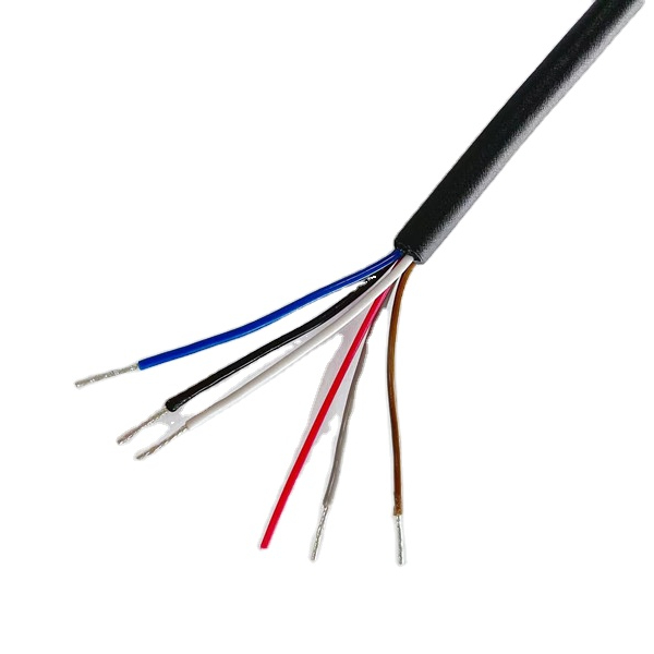 Многожильный awg24 pvc черный кабель для управления сигналом датчика