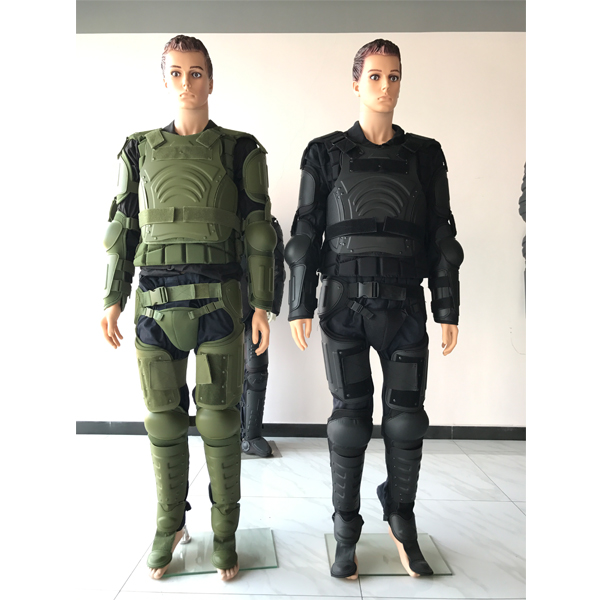 Полиция анти-riot gear черный Stab доказательство всего тела Бунт Костюм для prision