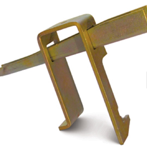 Steel plywood forming accessories face (one) 1 piece waler bracket in concrete building
