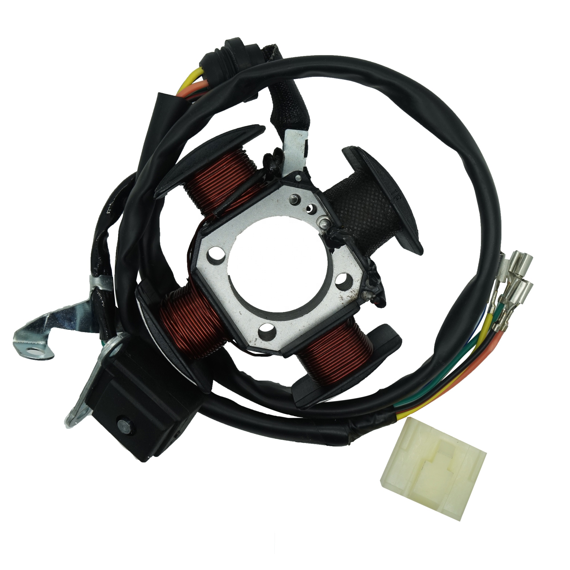 Катушка магнитного статора мотоцикла для honda cg125 CG CGL 125 CG125-4 CGL125, 4 катушки 125cc, запасные части и аксессуары