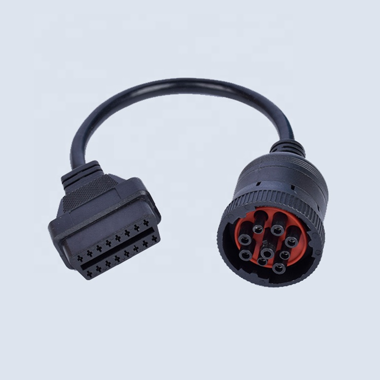 Диагностический кабель OBD2 Female To Deutsch 9-pin J1939 для грузовиков