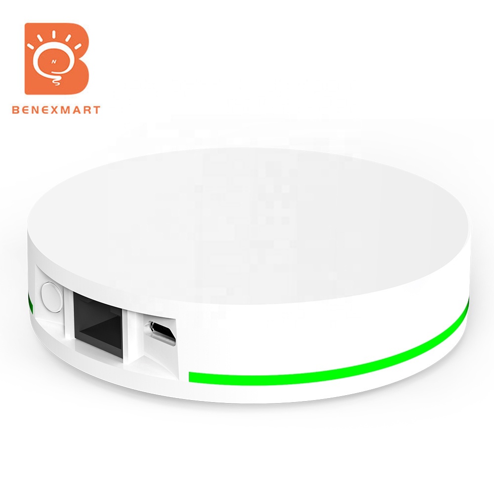 Benexmart Zigbee 3,0 концентратор Zigbee шлюз с сетевым портом приложение для беспроводного управления работает с Alexa Google Home