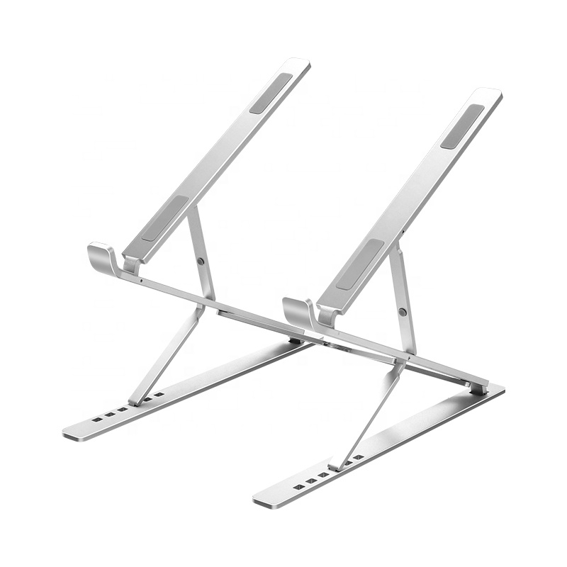 9 Plus 7 Adjustable Aluminum Laptop Stand Metal Portable Laptop Stand