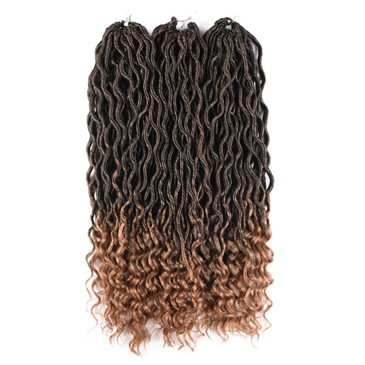 Оптовая продажа, искусственные кудрявые мягкие косички Dreadlock для наращивания волос